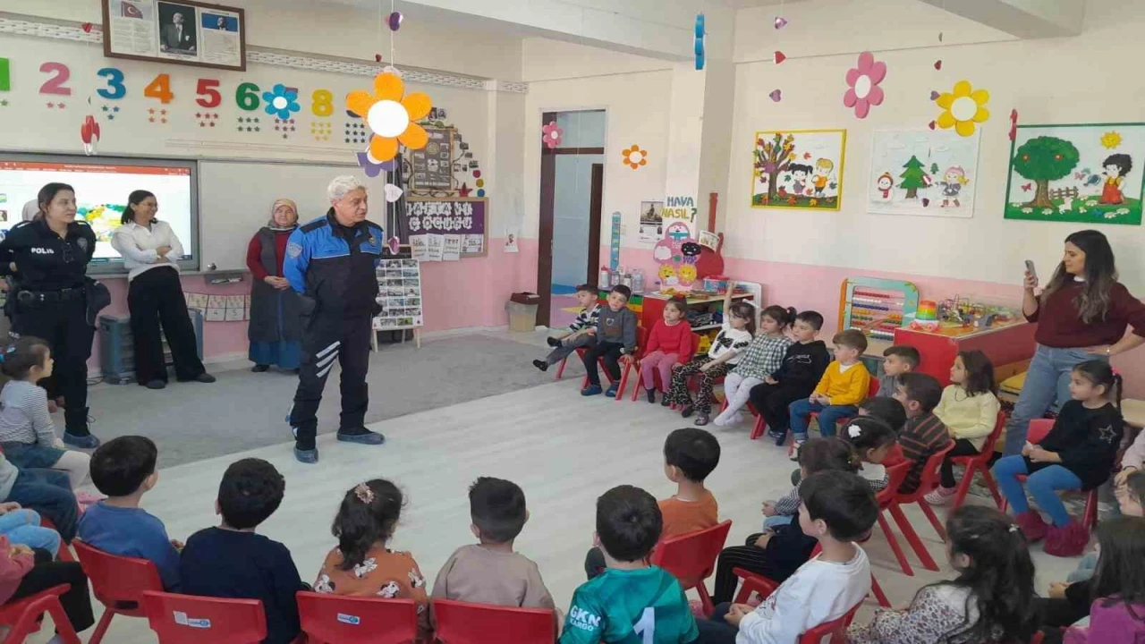 Bozyazıda öğrencilere trafik ve güvenlik eğitimi