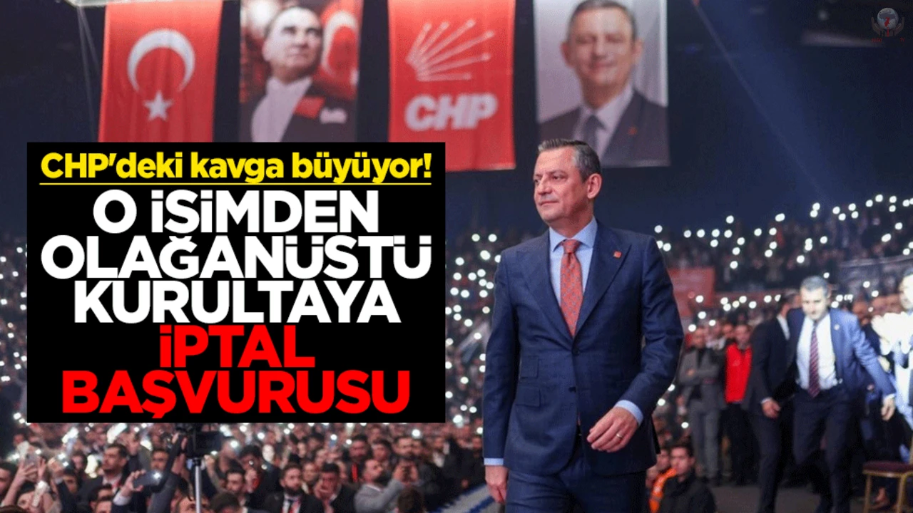 Eski Hatay Büyükşehir Belediye Başkanı Savaş'tan CHP'nin olağanüstü kurultay kararı için iptal başvurusu