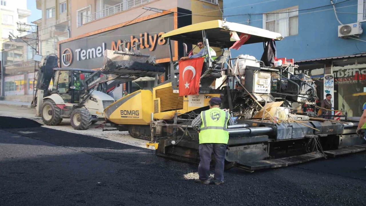 HBB, Deniciler Mahallesinde 15 kilometre asfalt serimi gerçekleştirdi