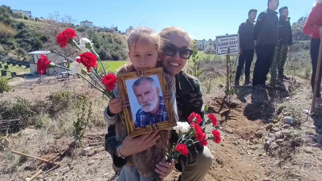 İlhan Özay Hatıra Ormanında fidan dikimi yapıldı