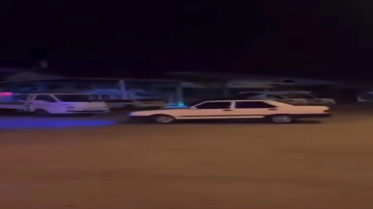 Ispartada drift yapan sürücüyü sosyal medya ele verdi