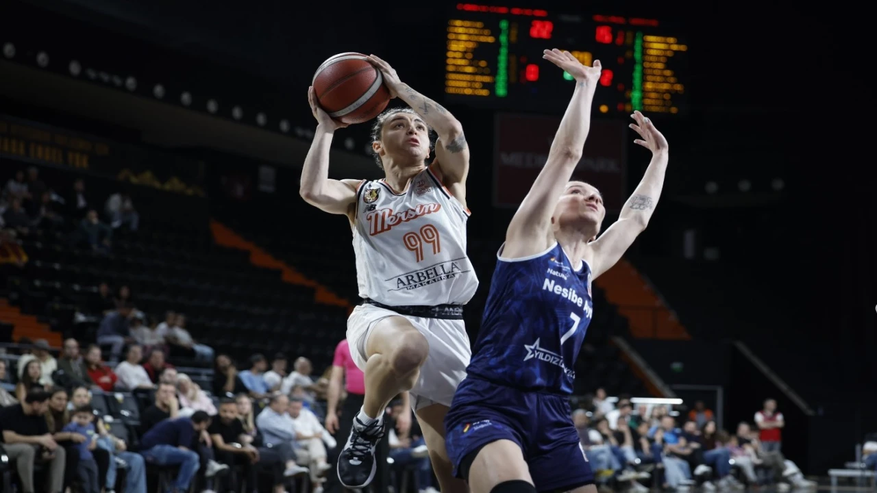 Kadınlar Basketbol Süper Ligi: ÇBK Mersin: 91 - Nesibe Aydın: 60