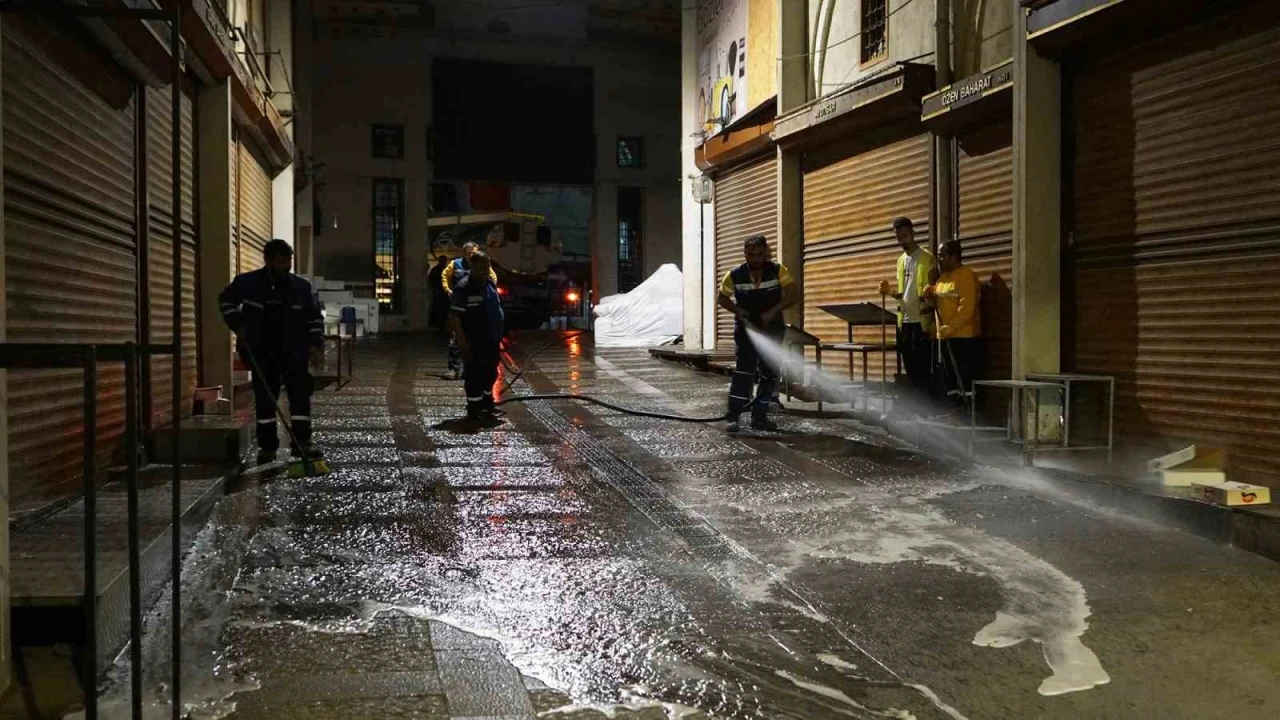 Kahramanmaraşta bayram temizliği