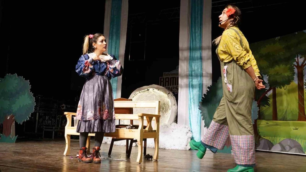 Kahramanmaraşta çocuklar, Ramazan ayını sanat ve eğlenceyle geçiriyor