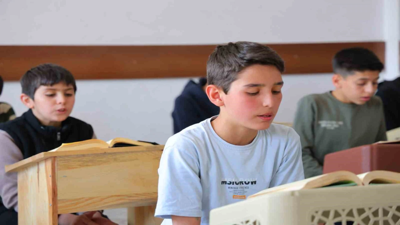 Kahramanmaraşta genç hafızlar yetişiyor