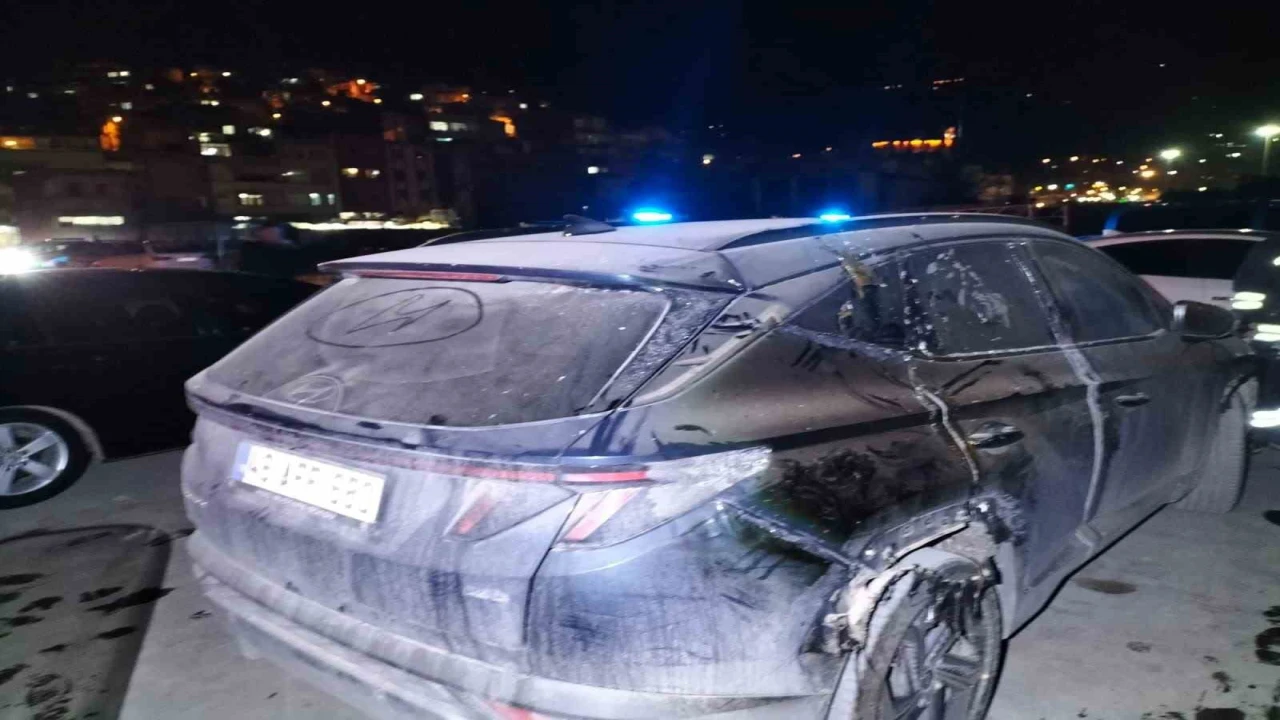 Kahramanmaraşta otopark yangını