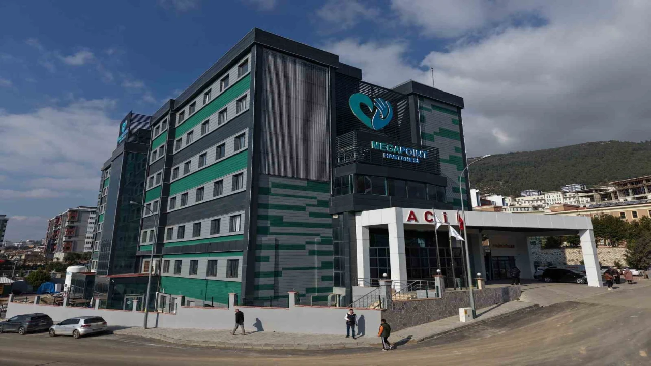 Kahramanmaraşta yeni sağlık üssü: Megapoint Hastanesi hasta kabulüne başladı