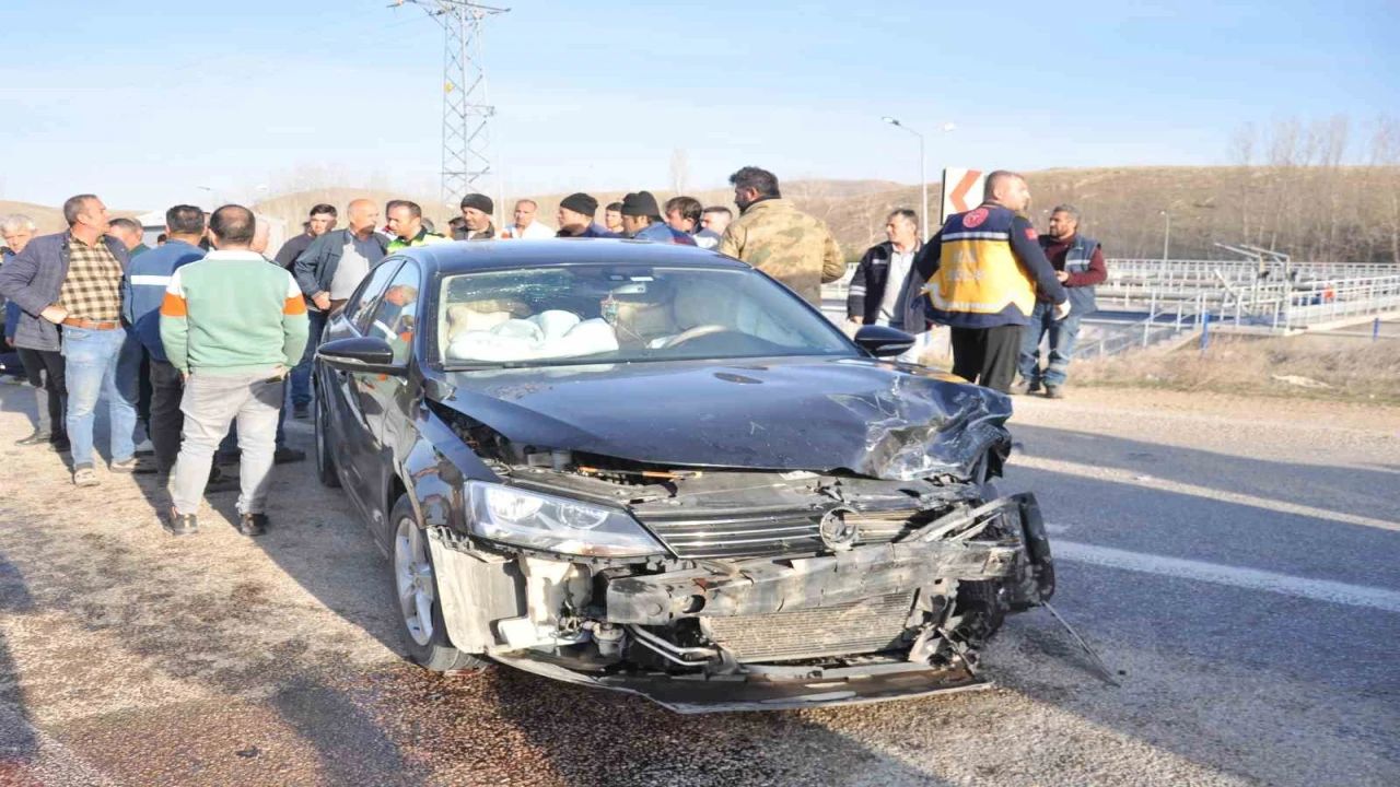 Kahramanmaraşta zincirleme trafik kazası: 5 yaralı