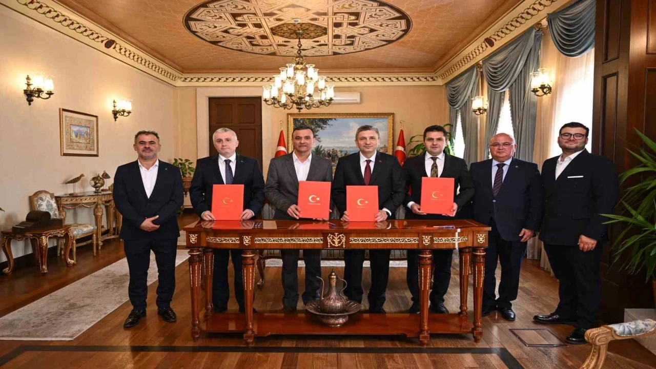 Manavgata 12 derslikli özel projeli ilkokul için protokol imzalandı