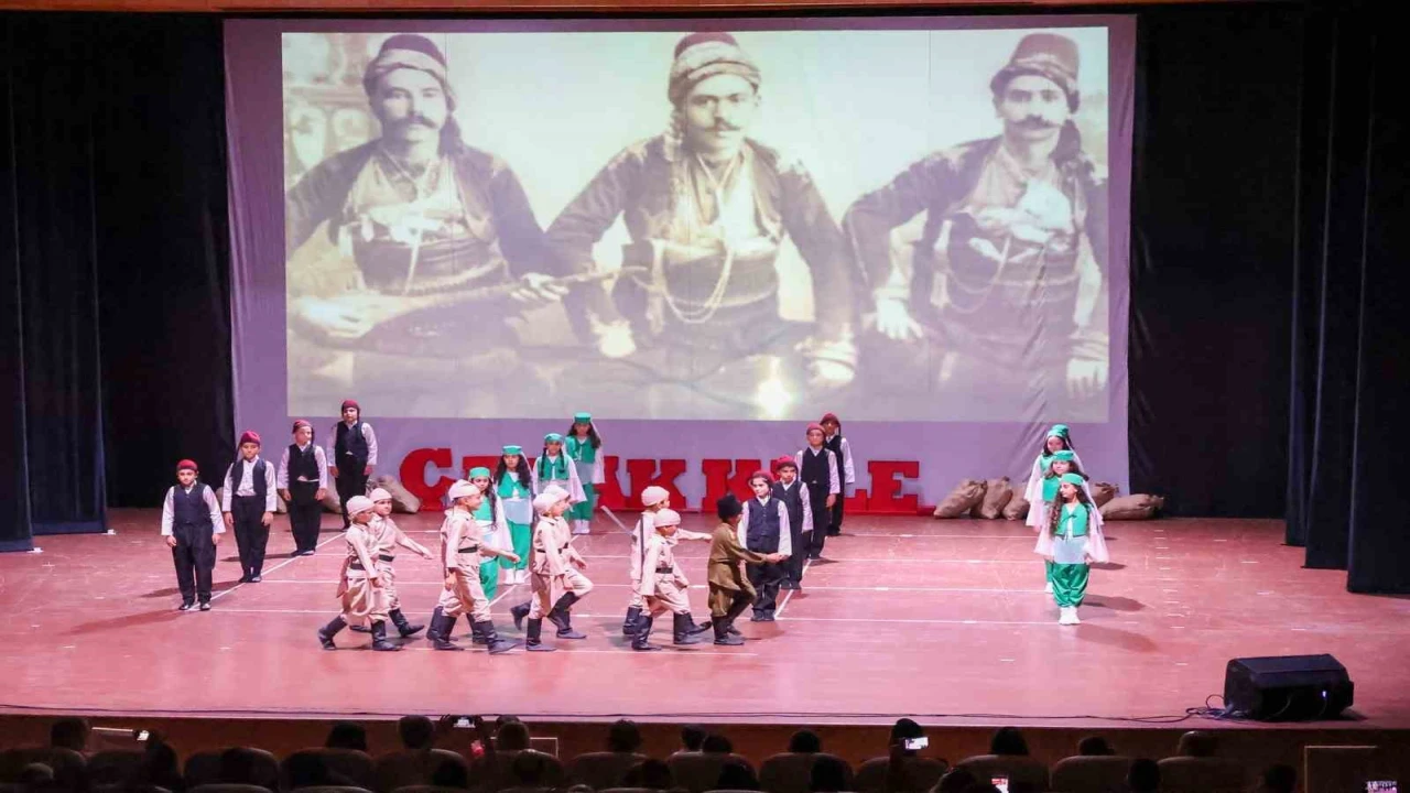 Manavgatta Çanakkale kahramanları sahneye taşındı