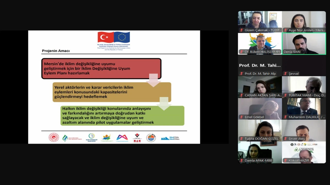 Mersinde İklim Eylem Planı hazırlanıyor
