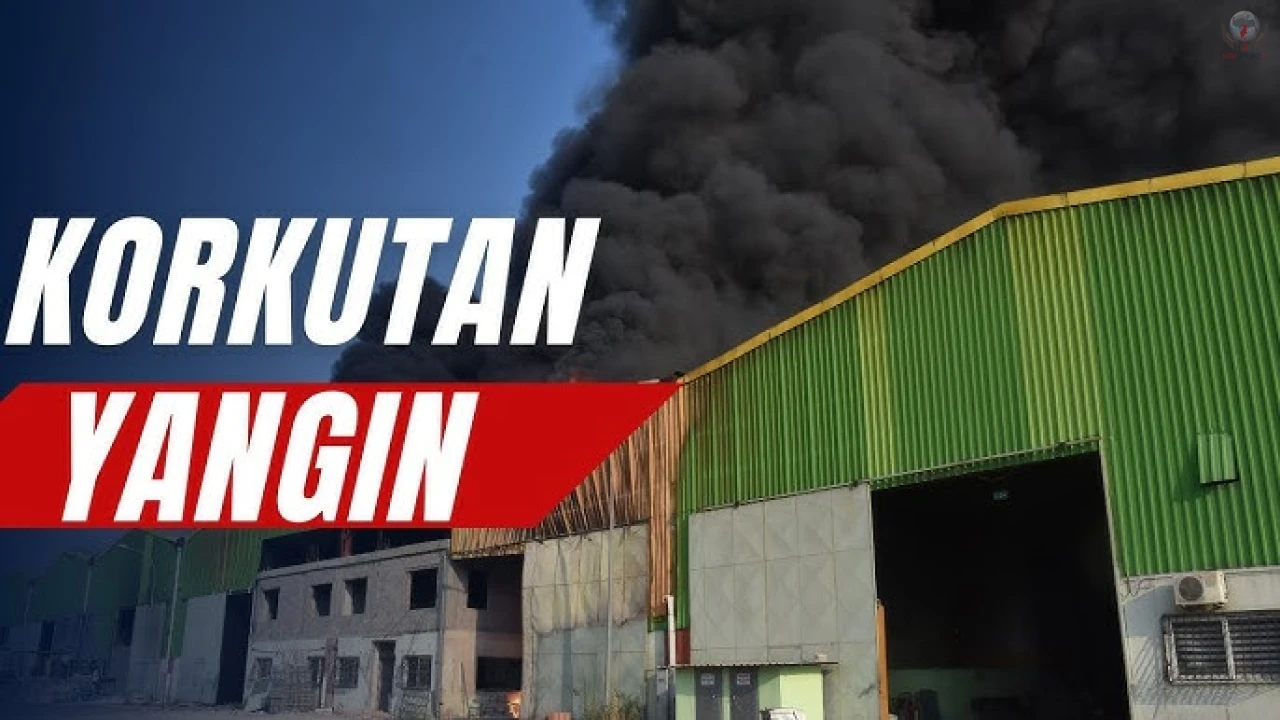 Payasta korkutan yangın