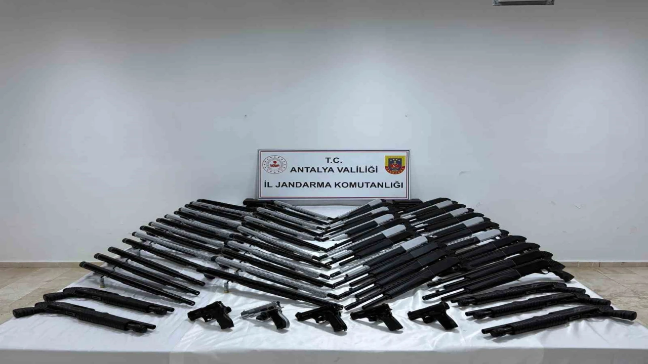 Serikte ruhsatsız silah operasyonu