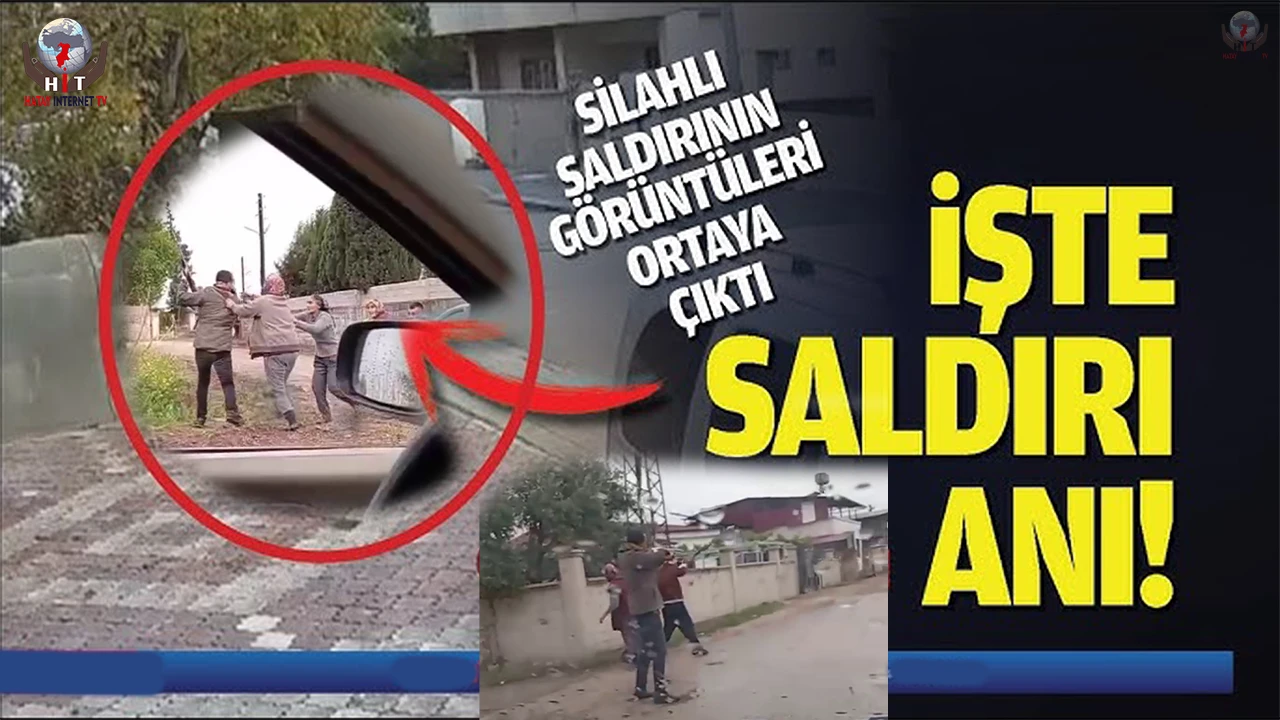 1 kişinin öldüğü, 1 kişinin ağır yaralandığı silahlı kavgada korku dolu anlar kamerada