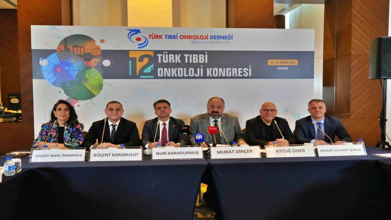 12. Türk Tıbbi Onkoloji Kongresi Antalyada düzenlendi
