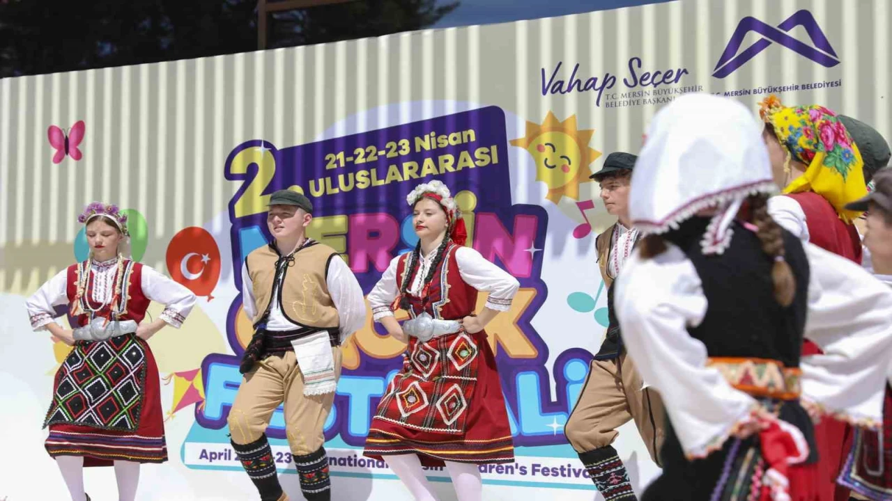 2. Uluslararası Mersin Çocuk Festivali sürüyor