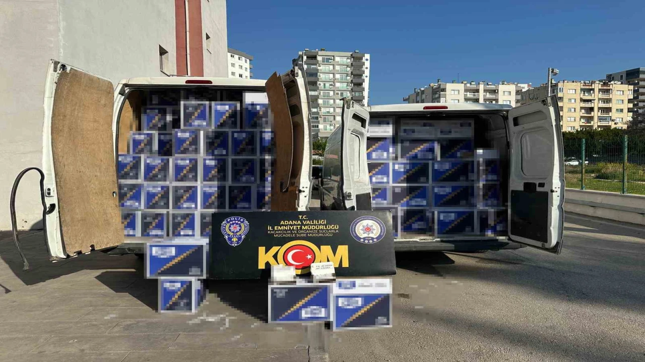 Adanada 3 milyon TLlik makaron operasyonu: 2 tutuklama