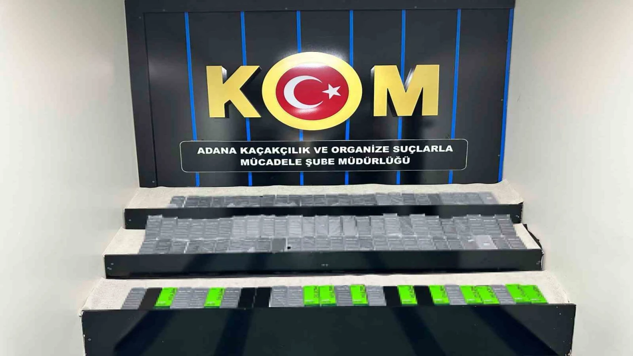 Adanada 5 milyon TL değerinde kaçak telefon ele geçirildi