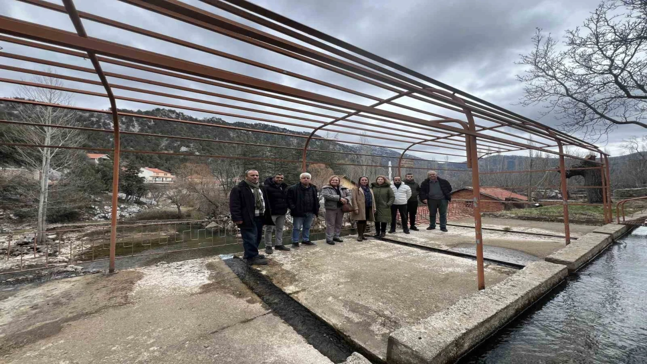 Aksekide alabalık tesisi kurulacak