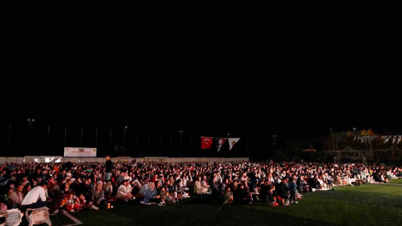 Alanyada açık hava sinema festivali sona erdi