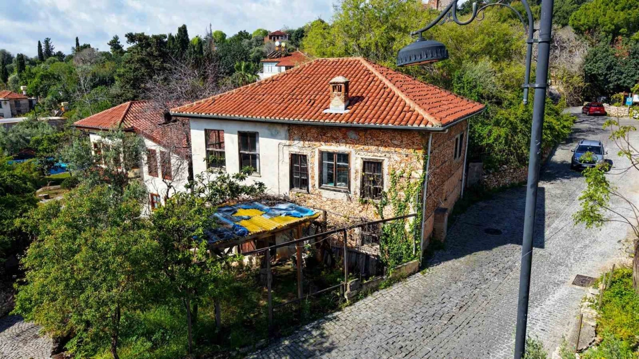 Alanyada tarihi ve ödüllü konak, kültür turizmine kazandırılacak