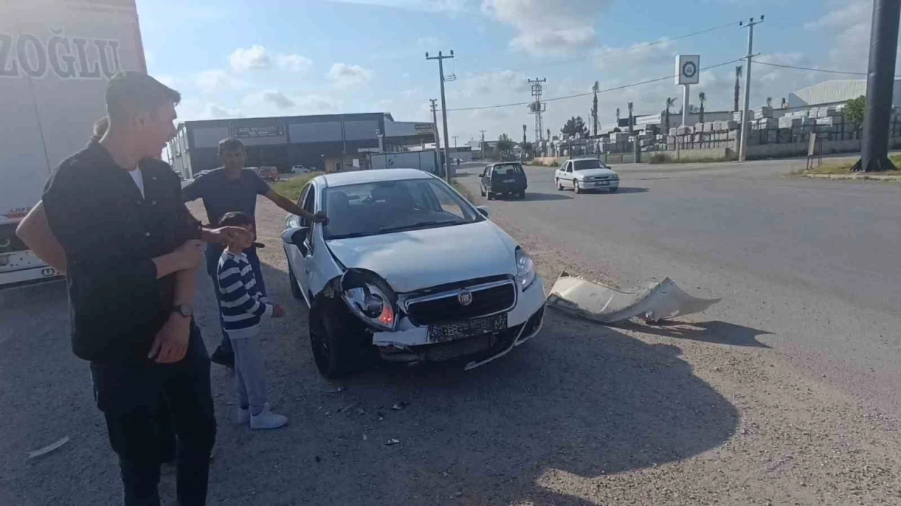 Antalyada göz göre göre kaza: 2 yaralı