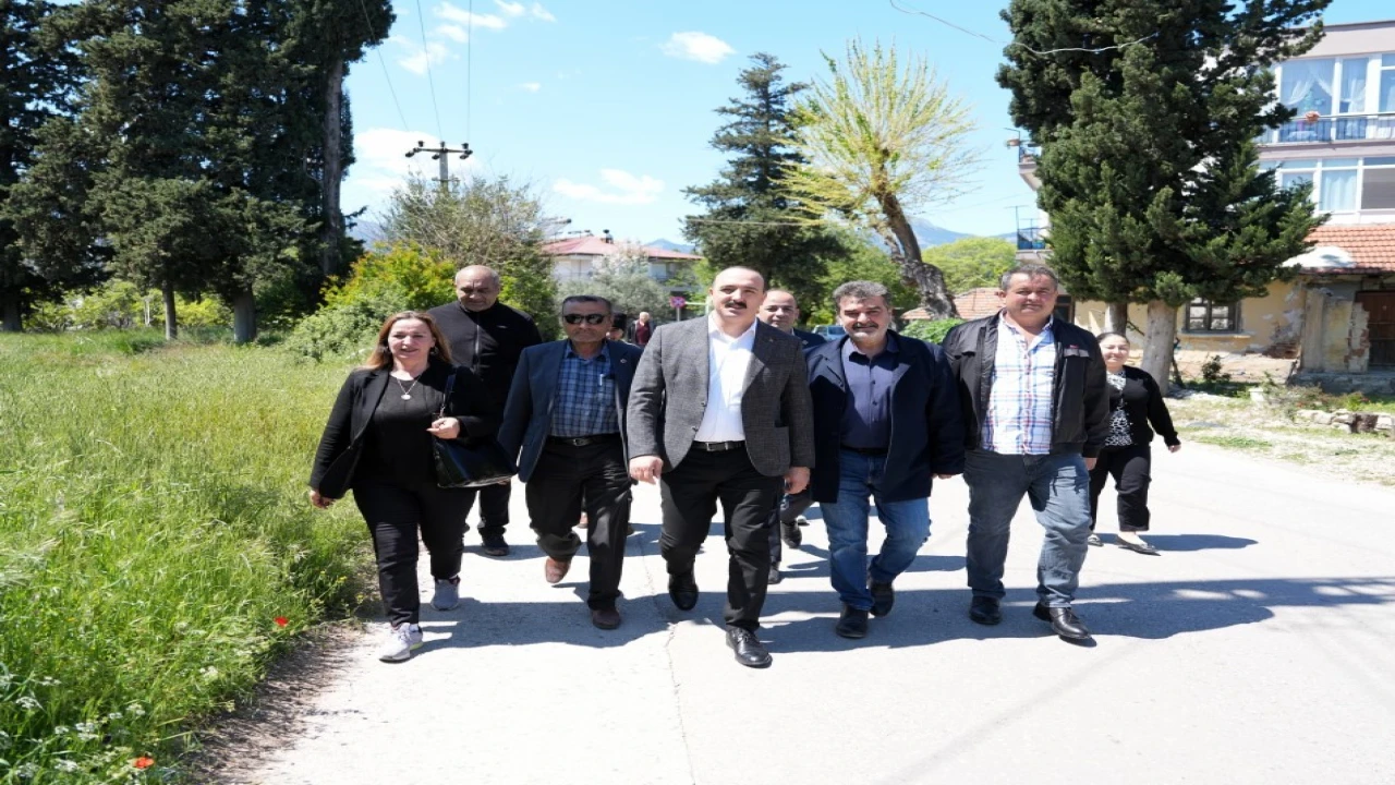 Başkan Kotan Çakırlarda bölge halkıyla buluştu