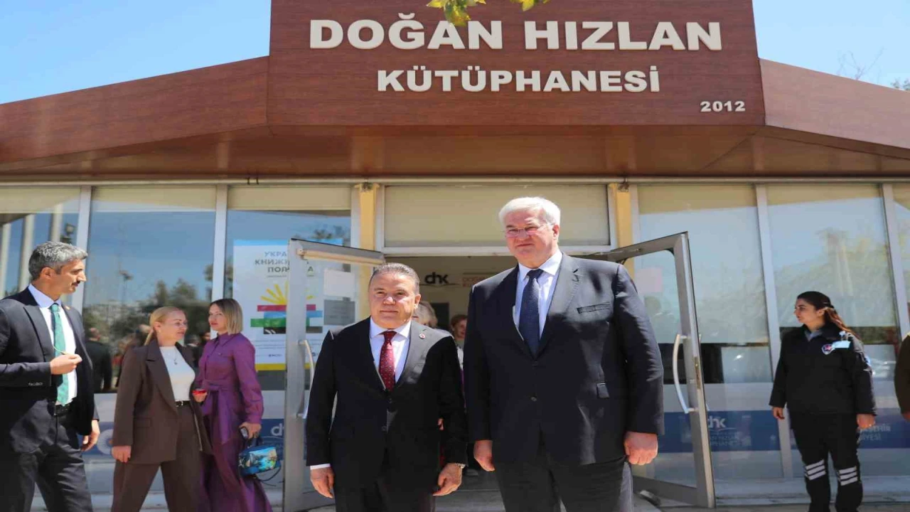 Başkan Muhittin Böcek ile Ukraynalı Bakandan anlamlı açılış