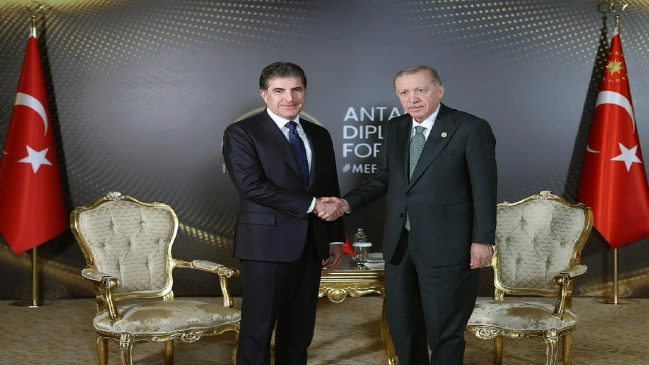 Cumhurbaşkanı Erdoğan, IKYB Başkanı Barzaniyi kabul etti