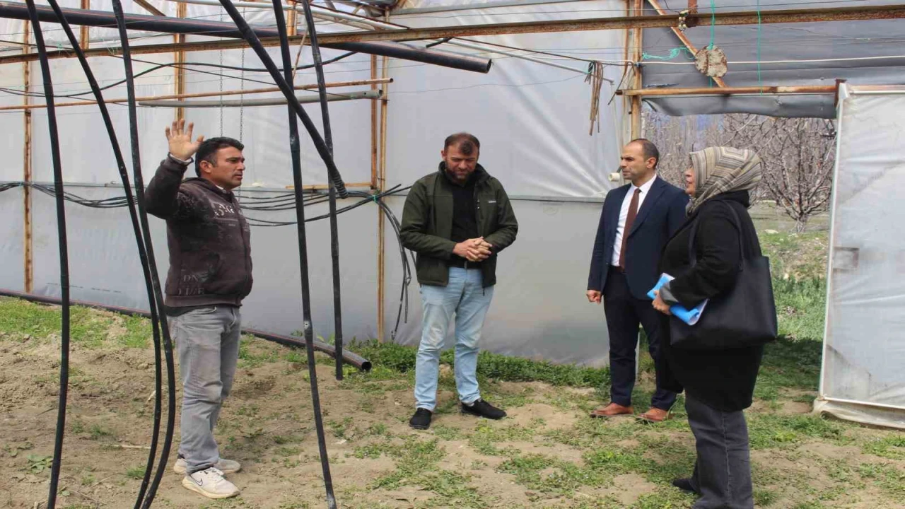 Elmalıda çiftçilere biyolojik mücadele eğitimi