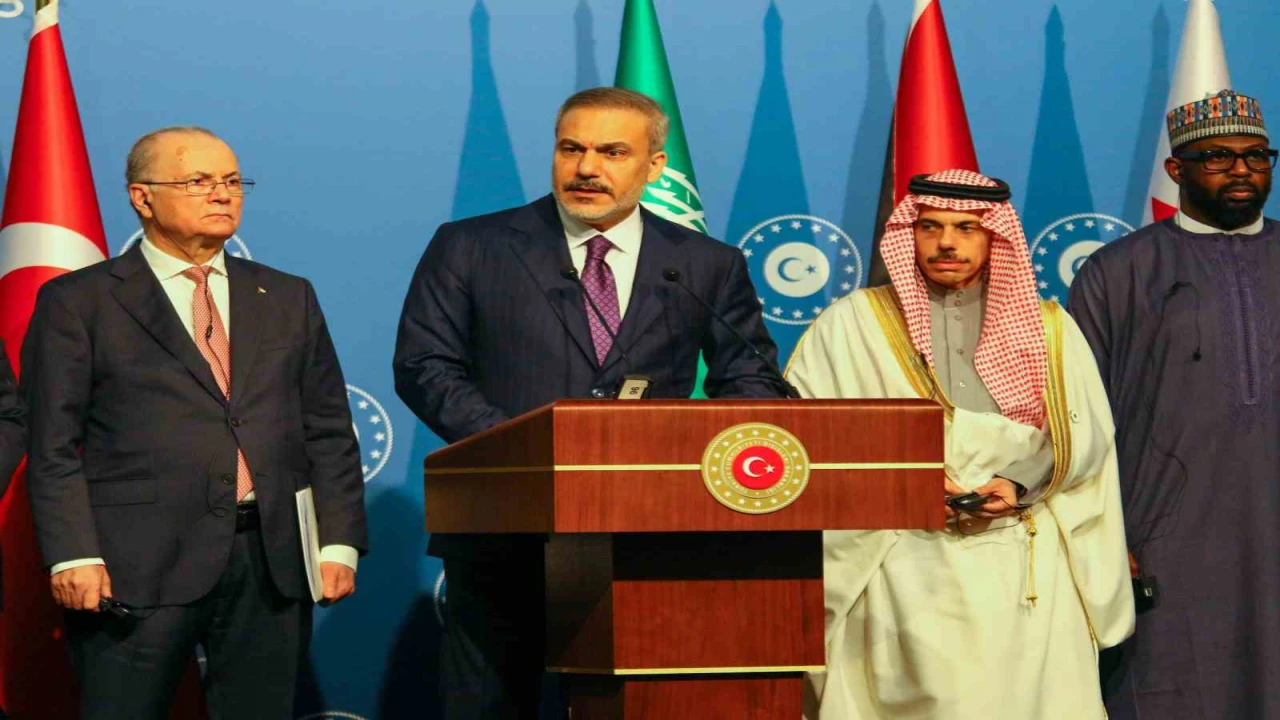 Gazze için Antalyada tarihi buluşma: İki devletli çözüm vurgusu uluslararası çağrıya dönüştü