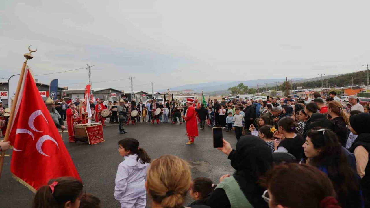 Hatayda mehteran takımı bayramı renklendirdi