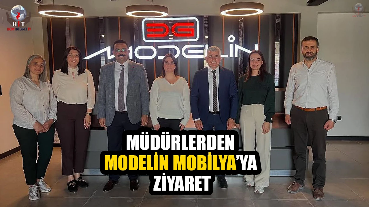 İL MÜDÜRÜ BAL MODELİN MOBİLYA’YI ZİYARET ETTİ