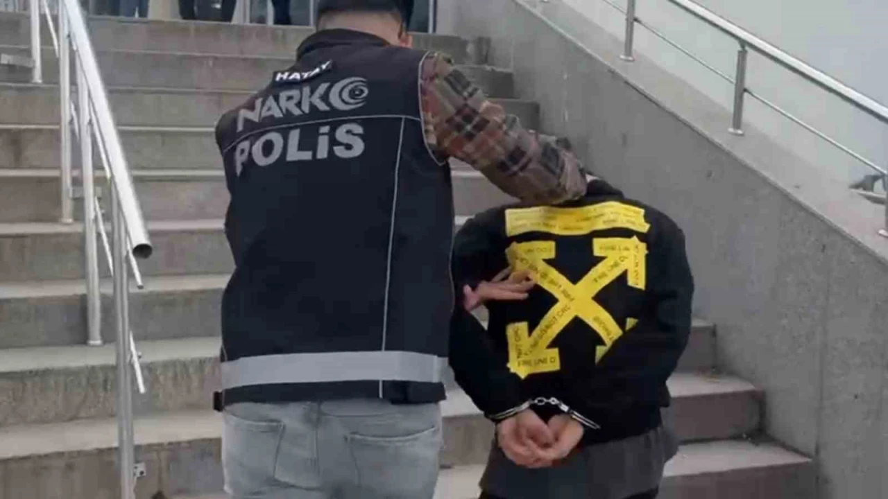 İskenderunda uyuşturucu taciri tutuklandı