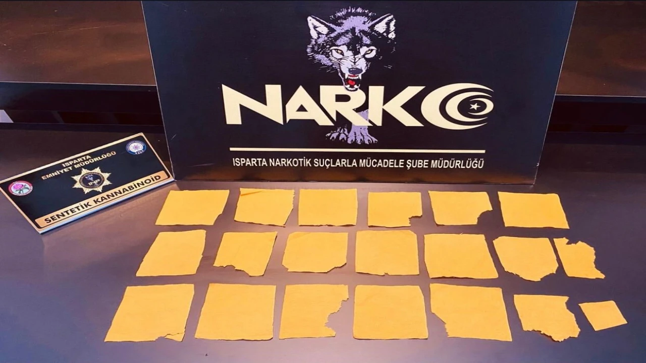 Ispartada uyuşturucu operasyonu: 2 tutuklama