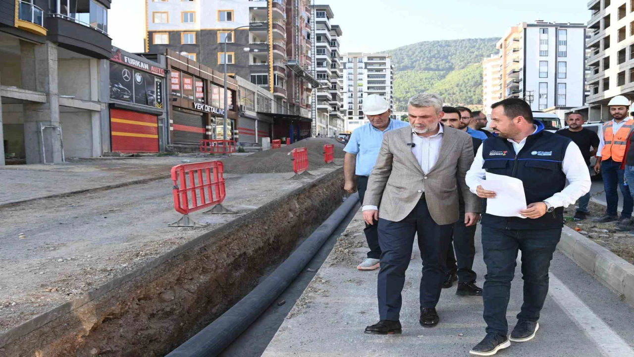 Kahramanmaraşta deprem sonrası su kaybı yüzde 70e ulaştı