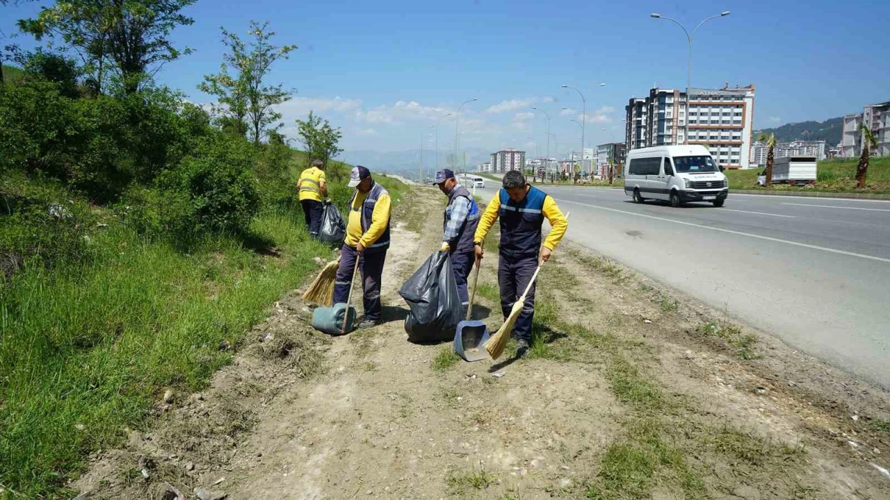 Kahramanmaraşta temizlik çalışmaları