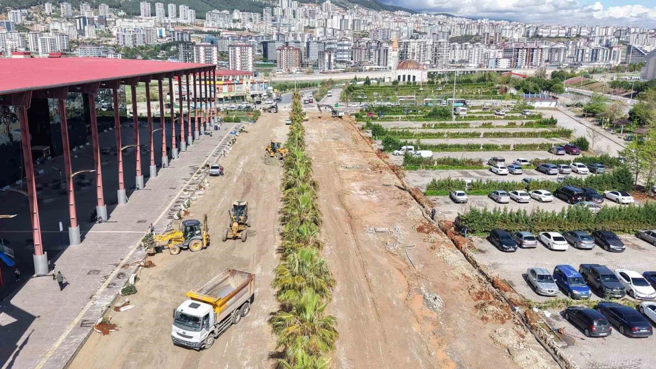 Kahramanmaraşta üniversite hastanesinin yolu yenileniyor