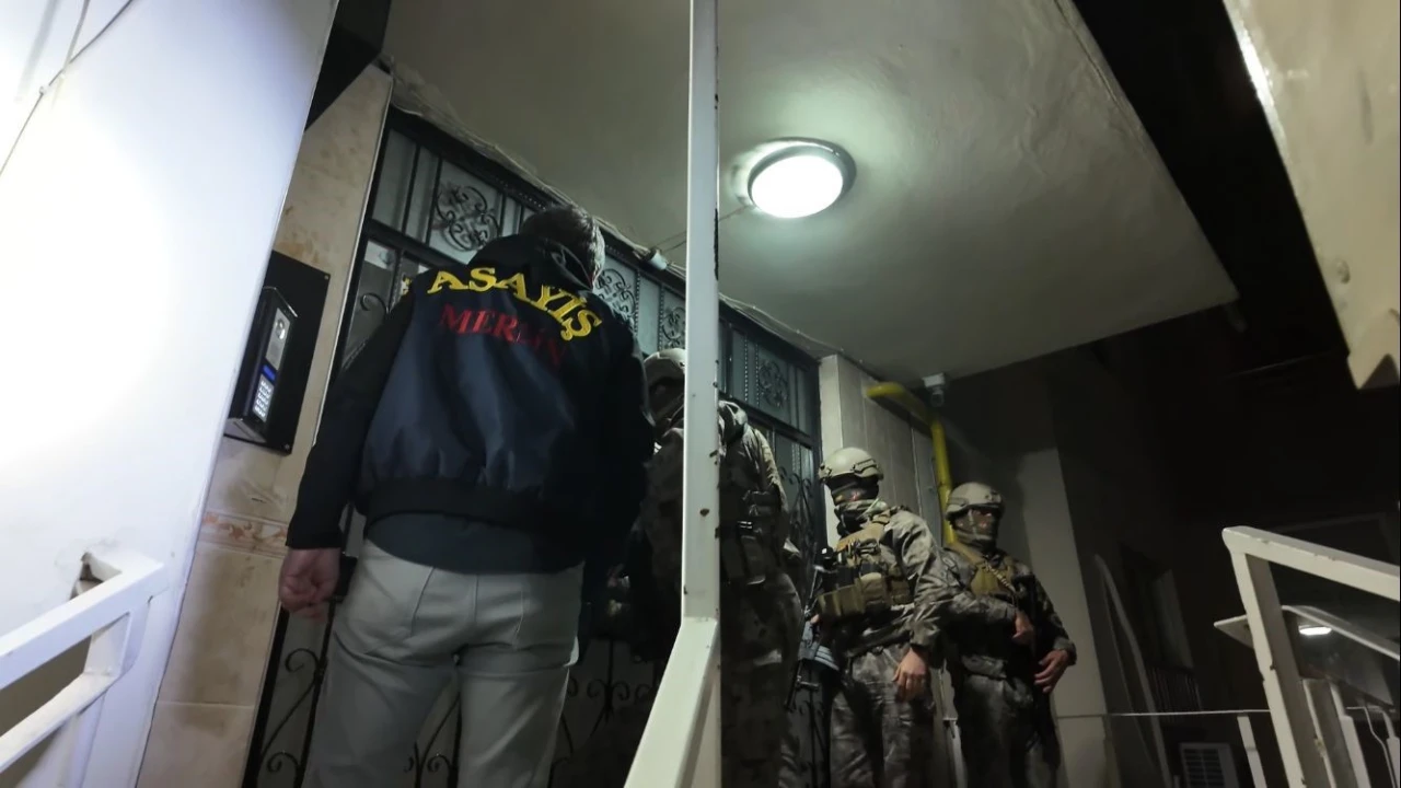 Mersin merkezli 20 ilde operasyon: 128 tutuklama