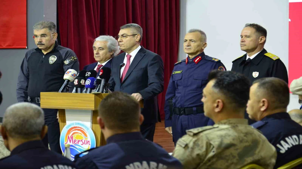 Mersin Valisi Toros: Her bir vatandaşımızın kendini güvende hissetmesi en büyük önceliğimizdir