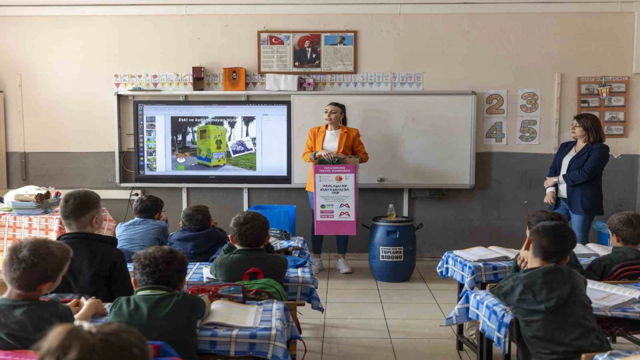 Mersinde çocuklara yönelik çevre farkındalık eğitimleri sürüyor