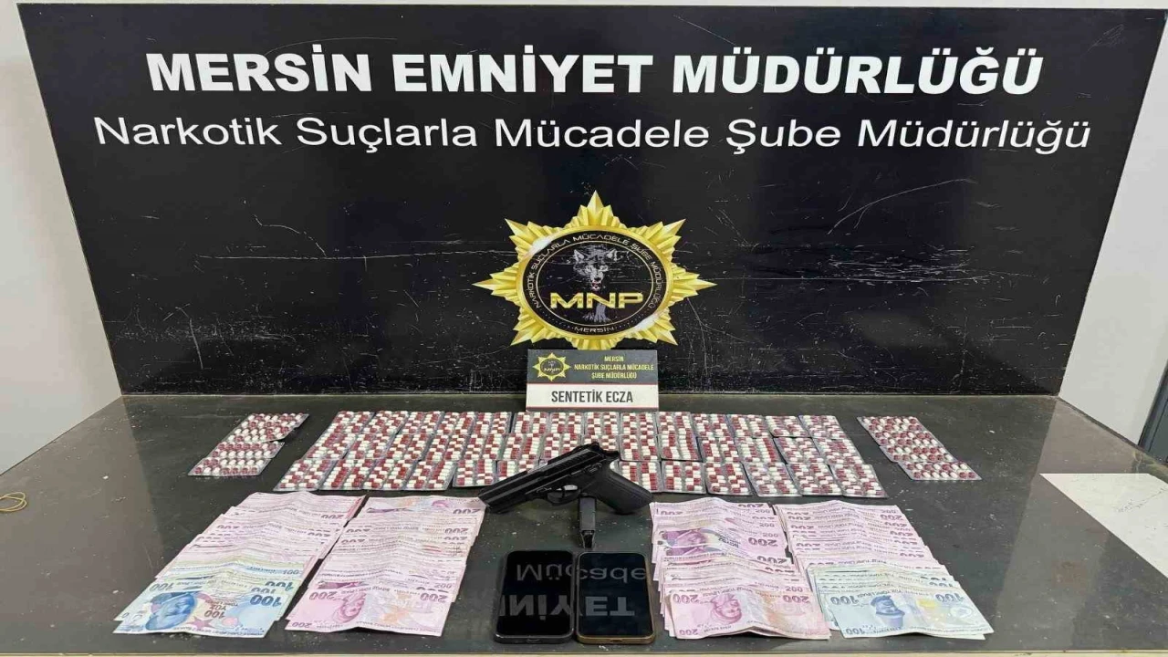 Mersinde uyuşturucu taciri 42 şüpheli tutuklandı
