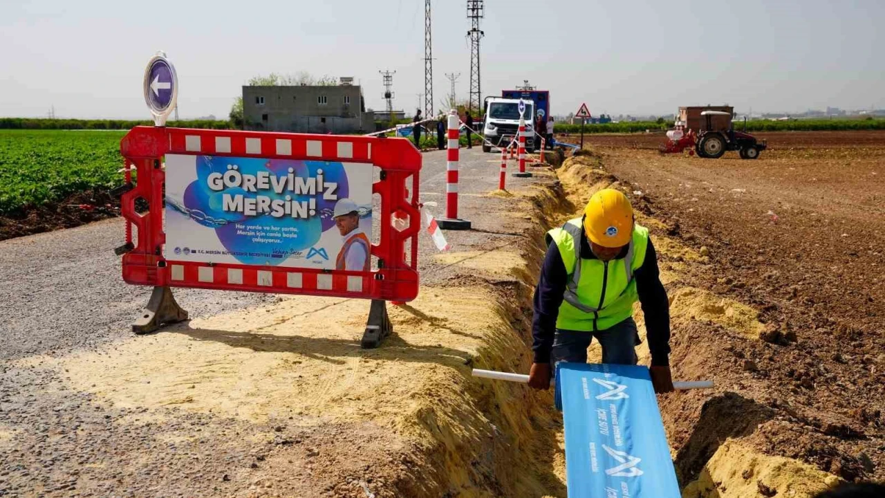 MESKİ, Tarsusta altyapı çalışmalarını sürdürüyor