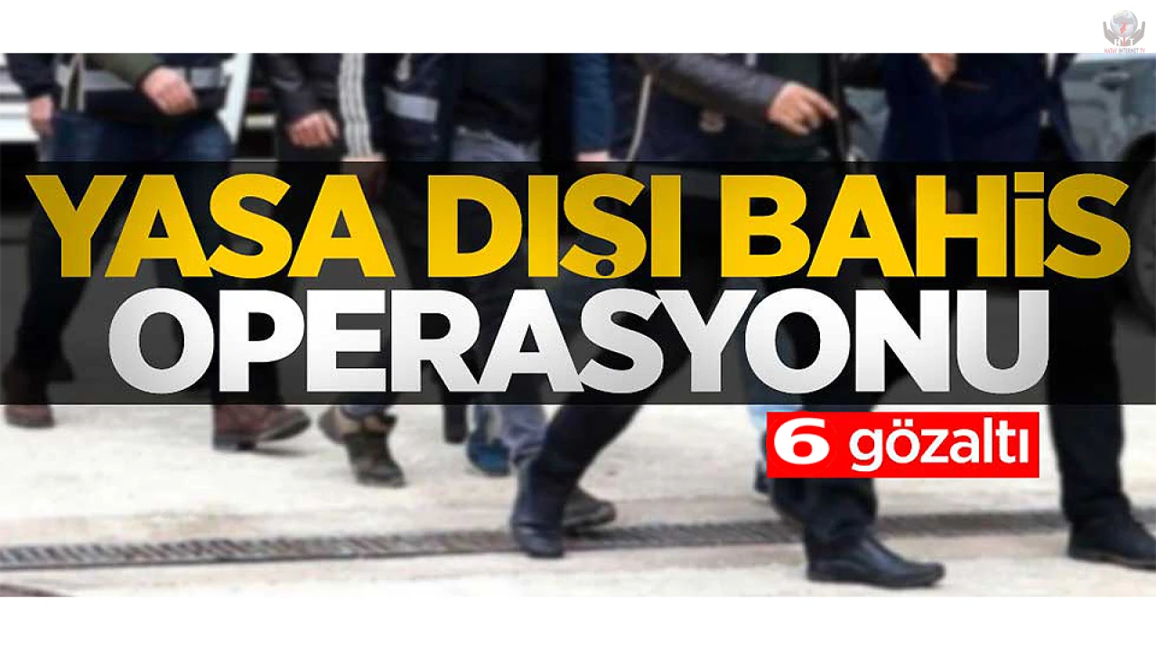 Milyonlarca liralık bahis oynatan şahıslar polis ekiplerinden kaçamadı