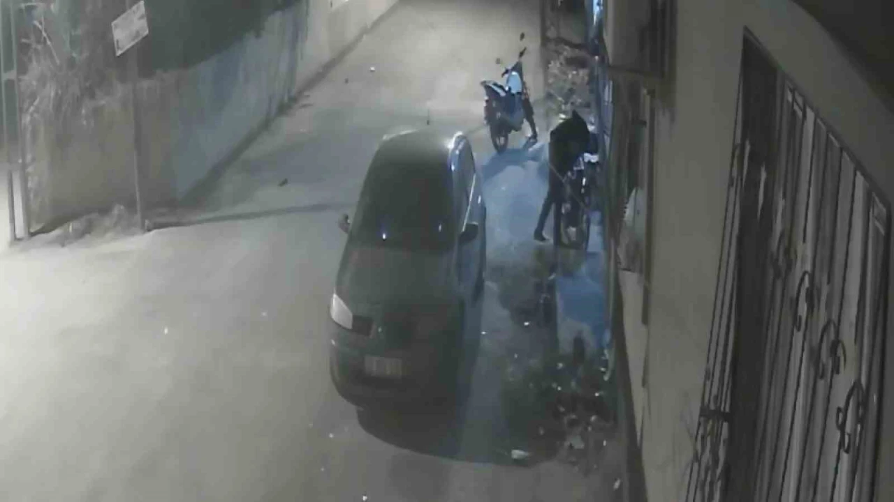 Motosiklet çaldı yakalandı, Kendimin sandım dedi