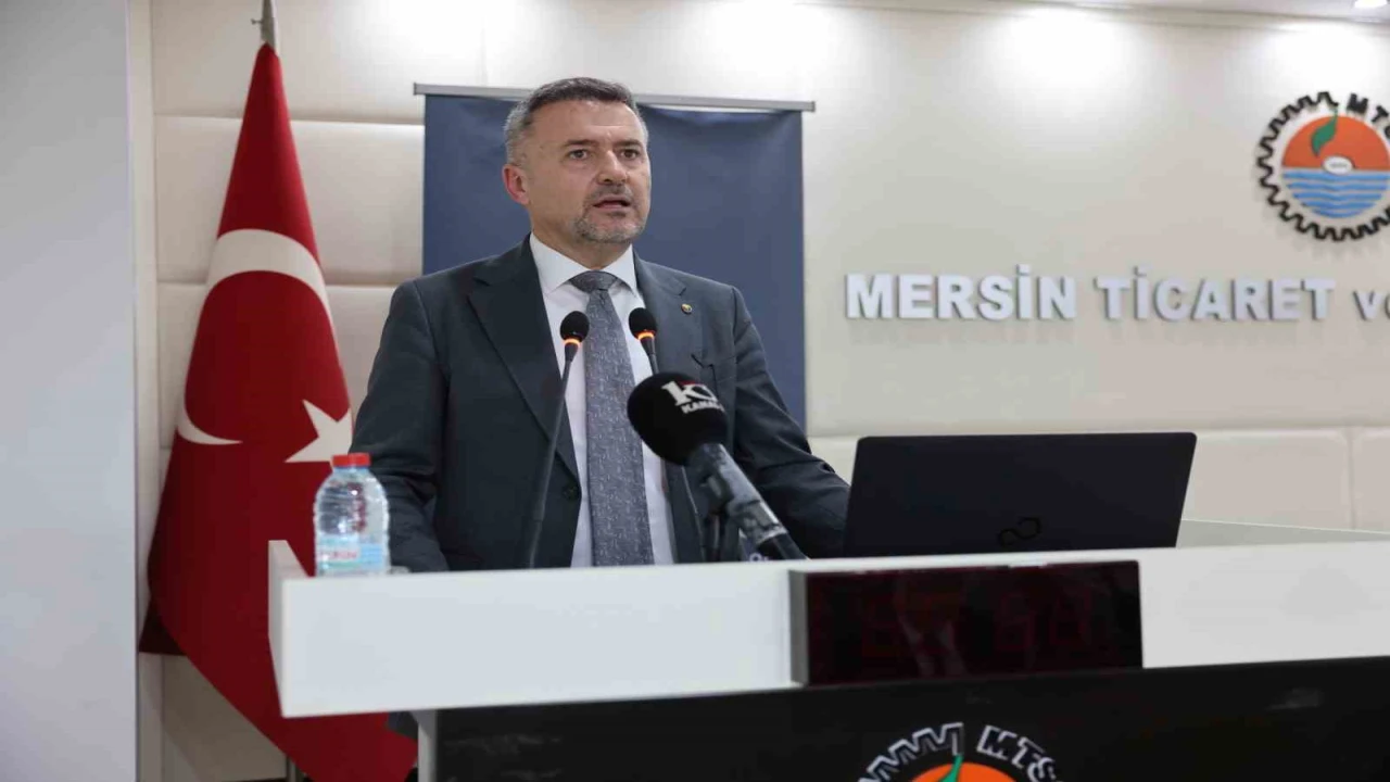 MTSO Başkanı Çakır: ABD pazarı Mersin için yeni fırsatlar sunuyor