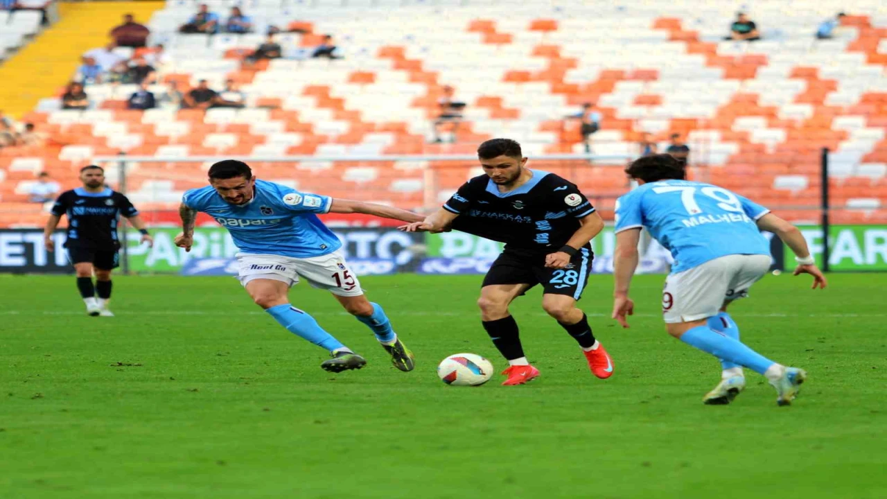 Trendyol Süper Lig: Adana Demirspor: 0 - Trabzonspor: 1 (Maç sonucu)