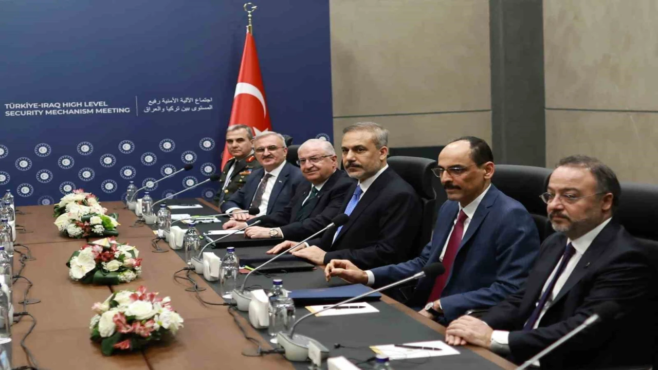Türkiye ile Irak arasında Yüksek Düzeyli Güvenlik Mekanizması toplantısı gerçekleştirildi