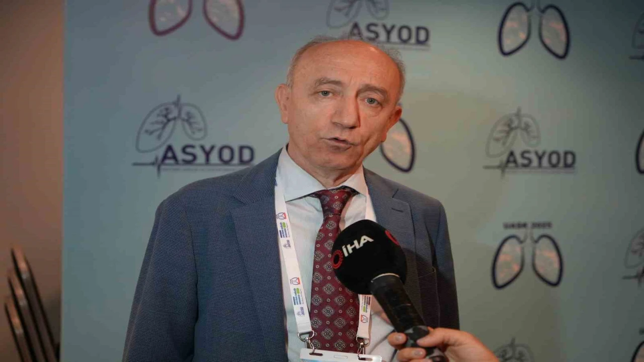 Türkiyede her yıl 40 bin kişi akciğer kanserinden hayatını kaybediyor