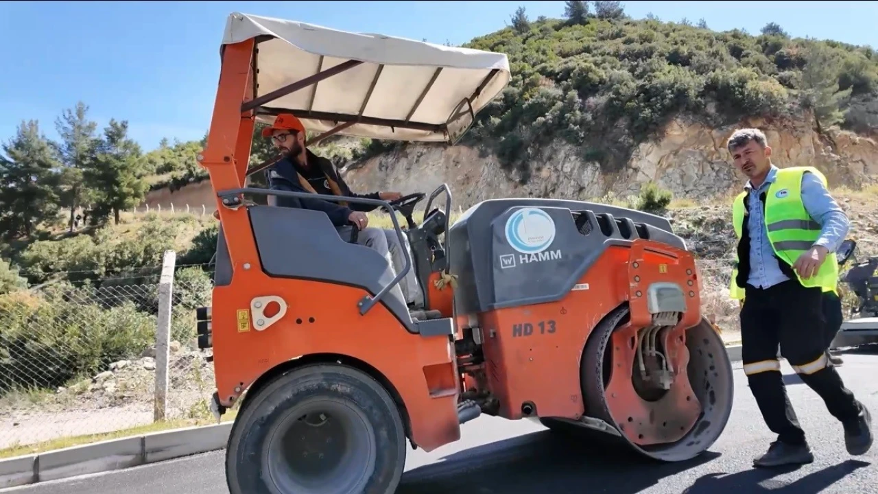 Yayla mevsimi öncesi, Zorkun Yaylası yolunda bakım çalışması başladı
